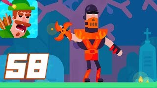 Bowmasters  Gameplay Walkthrough Part 58  Blaze iOS Android [upl. by Nauht872]