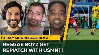 Jamaica Reggae Boyz to play USMNT in Nations League Quarterfinals after WINNING Group  Reaction [upl. by Mars]