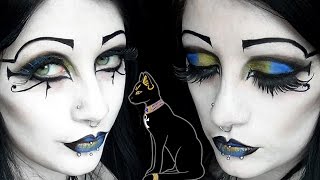 Bastet Egyptian Makeup  Black Friday [upl. by Hyrup]