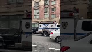 NYPD ESU and Other Units On Scene and Responding no lights and sirens ✨rare✨ NYPD ESU [upl. by Gabler230]