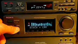 Sony MHC2700 micro hifi test F Zsolt [upl. by Nolram868]