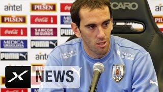 Diego Godin Alle sind schlagbar  Uruguay  Kolumbien  WMQualifikation [upl. by Etteval125]