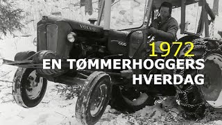 Arbeid i skogen  en tømmerhoggers hverdag 1972 [upl. by Shiverick]