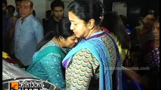 Stars Paying Homage To Manjula Vijayakumar Clip 2 [upl. by Drusi]