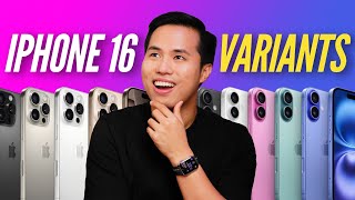 iPhone 16 Variants Explained  Hong Kong Japan Singapore US Philippines China India and More [upl. by Ahsenauq]