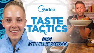 Ellie Roebucks perfect Sunday Dinner  Midea Taste Tactics with the Man City and Lionesses star [upl. by Procora]