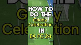 HOW To do The Griddy Celebration fc24 shorts [upl. by Mloc]