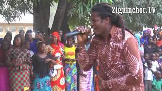 Ziguinchor TV Commune de Diouloulou Mini Festival Animation Tony Essamaye [upl. by Mastrianni]