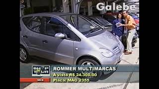 ROMMER MULTIMARCAS CRIS MELO GALEBE 10 01 2003 4 [upl. by Johen963]