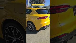 2023 Maserati Grecale Trofeo AWD Yellow Prima Serie Limited with Navigation [upl. by Paryavi]