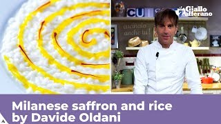 MILANESE SAFFRON AND RICE by Davide Oldani [upl. by Oloapnaig]