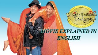 DDLJ MOVIE EXPLAINED IN ENGLISH [upl. by Ardnalak537]