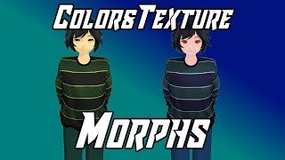 MMD ColorampTexture changing Morphs [upl. by Jeremias]