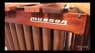 Musser Concert Grand Marimba Rosewood 5 Octave M500 Unboxing [upl. by Joliet296]