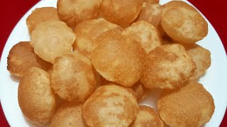 सूजी और गेंहू के आटे से बनाए गारंटी वाले क्रिस्पी पानी पूरी रेसिपी  golgappa  pani puri recipe [upl. by Nylynnej]