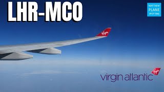 Virgin Atlantic Airbus A330343  London Heathrow to Orlando Intl  Full Flight [upl. by Thar]