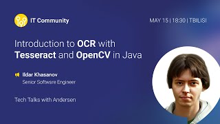 Introduction to OCR with Tesseract and OpenCV in Java [upl. by Braeunig]