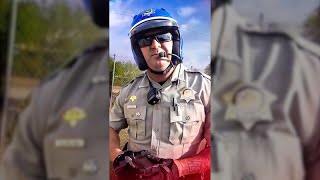 Cop seemed to change up once he saw the GoPro [upl. by Soalokin]