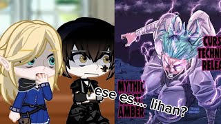 NTR Bad Ending Party reacciona a lihan es kashimo  edits de hakari [upl. by Adnil822]