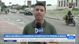 FAMÍLIAS QUILOMBOLAS DE GUARAQUEÇABA SÃO BENEFICIADAS POR PROGRAMA DE MORADIA [upl. by Inot]