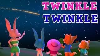 Twinkle Twinkle Little Star Nursery Rhyme  Best Nursery Rhymes  WooHoo Rhymes [upl. by Siugram]