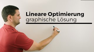 Lineare Optimierung graphische Lösung Sonderfall Mathe by Daniel Jung [upl. by Astrid]