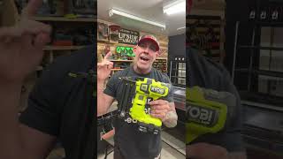 Ryobi 18 Volt Brad Nail Gun  The Best Cordless Ryobi Tool ever made [upl. by Anifled]