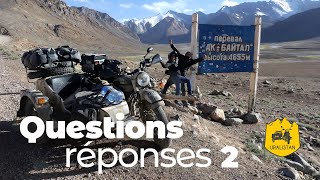 Nos réponses à vos questions sur notre roadtrip en Sidecar Ural en Europe et Asie centrale 2 [upl. by Aeneas390]