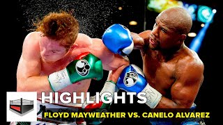 Canelo Alvarez vs Floyd Mayweather [upl. by Yor207]