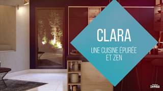 Gamme CLARA  la cuisine équipée authentique et élégante [upl. by Airbmac]