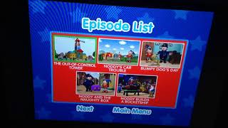 Noddy Builds A Rocketship DVD Menu Walkthrough [upl. by Ihn37]