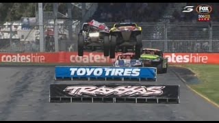 2016 Stadium Super Trucks  Adelaide  Race 1 [upl. by Suivatra538]