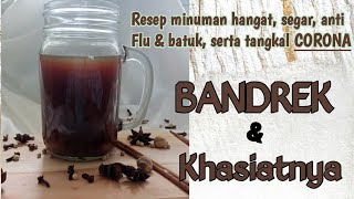 CARA MUDAH MEMBUAT BANDREK  MANFAAT MINUMAN BANDREK  RESEP BANDREK YANG ENAK DAN SEGAR [upl. by Enecnarf]