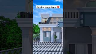 Best Classical Theme House Front Elevation Designs youtubeshorts reels shorts trending [upl. by Bhayani]