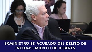 Reprograman audiencia de exviceministro Enrique Lacs [upl. by Muldon]