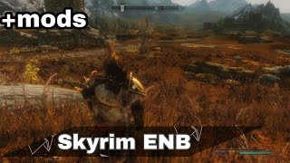 mejora gráficamente skyrim con enb y algunos mods para PC de bajos requisitos [upl. by Scottie]