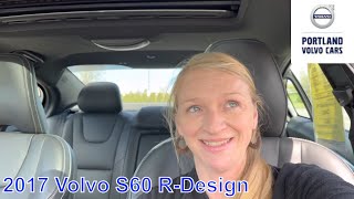 2017 Volvo S60 RDesign T6  Quick tour with Heather [upl. by Caesaria116]