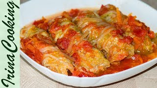 Быстрые Голубцы С Пекинской Капустой ✧ Stuffed Cabbage Rolls Recipe ✧ Ирина Кукинг [upl. by Elatsyrc131]