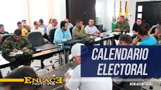 Calendario electoral para la revocatoria [upl. by Hoj]