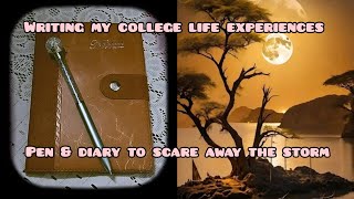 Writing My College Life Experiences 🌻🌷 Daily Vlog 🫀 College Life [upl. by Hafeetal]