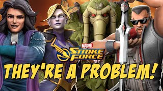 FULL NIGHTSTALKER TEAM REVEAL Blade ManThing Oath Karen Agatha Rework  Marvel Strike Force [upl. by Goulet982]