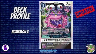 Deck profile Numemon X  BT17  POST BANLIST [upl. by Meesan]