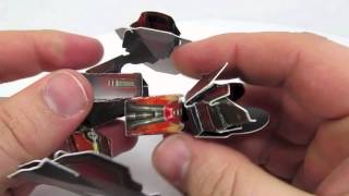 Hellbat Paperfold Assembly Video [upl. by Ellenoj961]