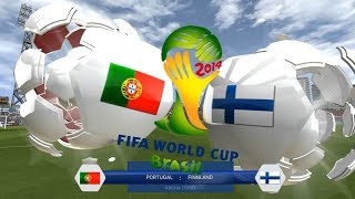 Portugal gegen Finnland  WM 2014 in Brasilien 1Gruppenspieltag  Let´s Play Fifa 14  POR 02 [upl. by Muhan]