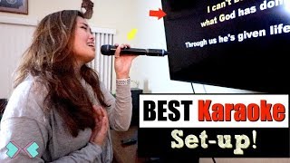 Singing Hack Karaoke Setup for Singers [upl. by Anik]