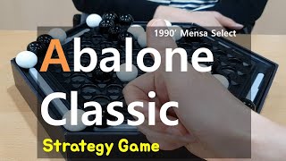 Abalone Classic 1990 Mensa Select Board Game  아발론 보드게임 [upl. by Bent]