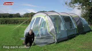 Coleman® Meadowood 4L Tent Pitching [upl. by Claudius]