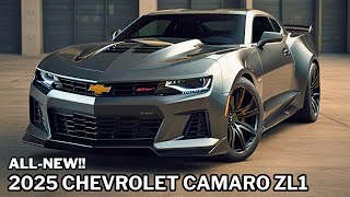 NEW 2025 Chevrolet Camaro ZL1 Official Unveiled  Wild Fast Luxury Sport Car [upl. by Artiek]