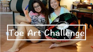 Toe Art Challenge [upl. by Eilema]