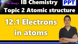 IB Chemistry Topic 2 Atomic structure 121 Electrons in atoms HL [upl. by Enyleuqcaj715]